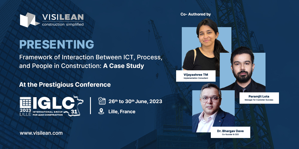 We're honored to attend IGLC, the annual conference for lean construction, to discuss our paper and enhance construction project efficiency.

You can access our paper, as well as the other publications from this year's conference from iglc.net/Papers/Details…

#iglc31 #VisiLean