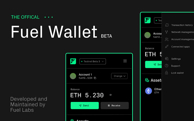 anast3se's tweet photo. 1/ 
🚀 Exciting news! The beta version of the Fuel Wallet is now orbiting in the Chrome Store. From dapps to managing your cryptos, this all-in-one place promises a universe of possibilities with @fuel_network!

Install today: https://t.co/ENHzX3HwXJ https://t.co/gTaHeuEkhg