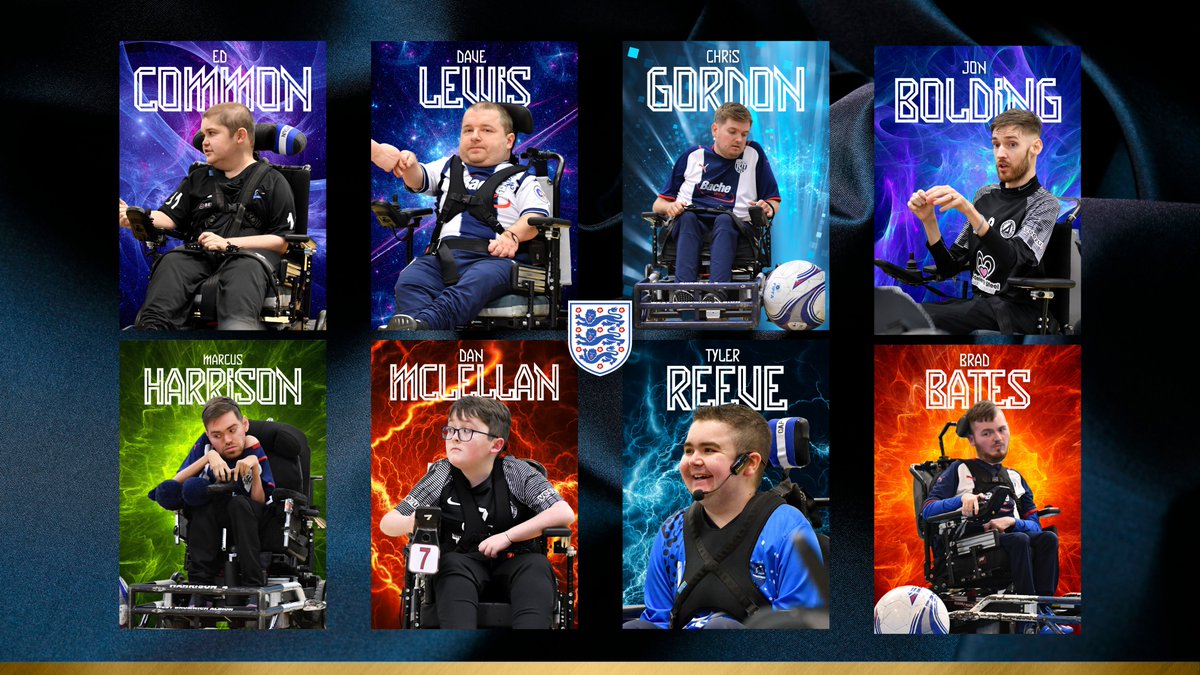 The_WFA's tweet photo. As announced by @England, here are the eight confirmed players travelling to Sydney for the 2023 FIPFA Powerchair Football World Cup! 🤩🏴󠁧󠁢󠁥󠁮󠁧󠁿

Ed Common
Dave Lewis
Chris Gordon
Jon Bolding
Marcus Harrison
Dan McLellan
Tyler Reeve
Brad Bates

#PowerchairFootball #2023FIPFAWorldCup https://t.co/RYoJUQFO7V