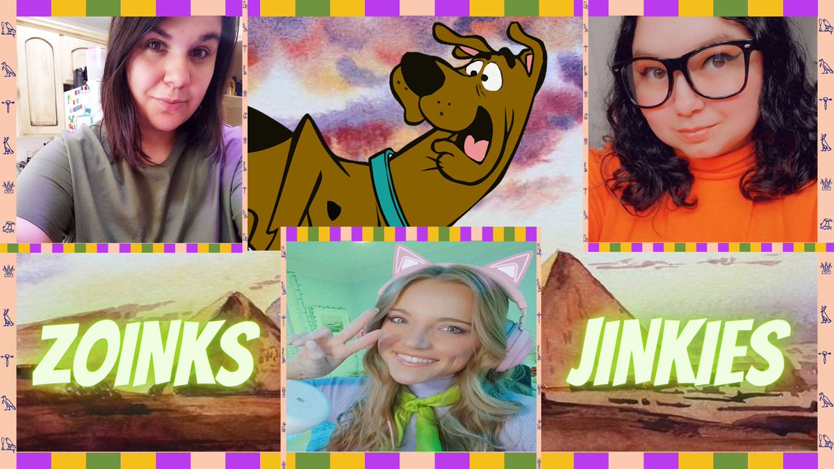 🎬The producers of ZOINKS 1 are proud to announce the premiere of ZOINKS 2: Escape to Egypt!!🎬

📽Tomorrow night 6/24 at 10pm est/9pm cst/ 7pm pst over on twitch.tv/lilkaypea📽

Be sure to tune in as we put something very special together at the start of the show too!🔎
