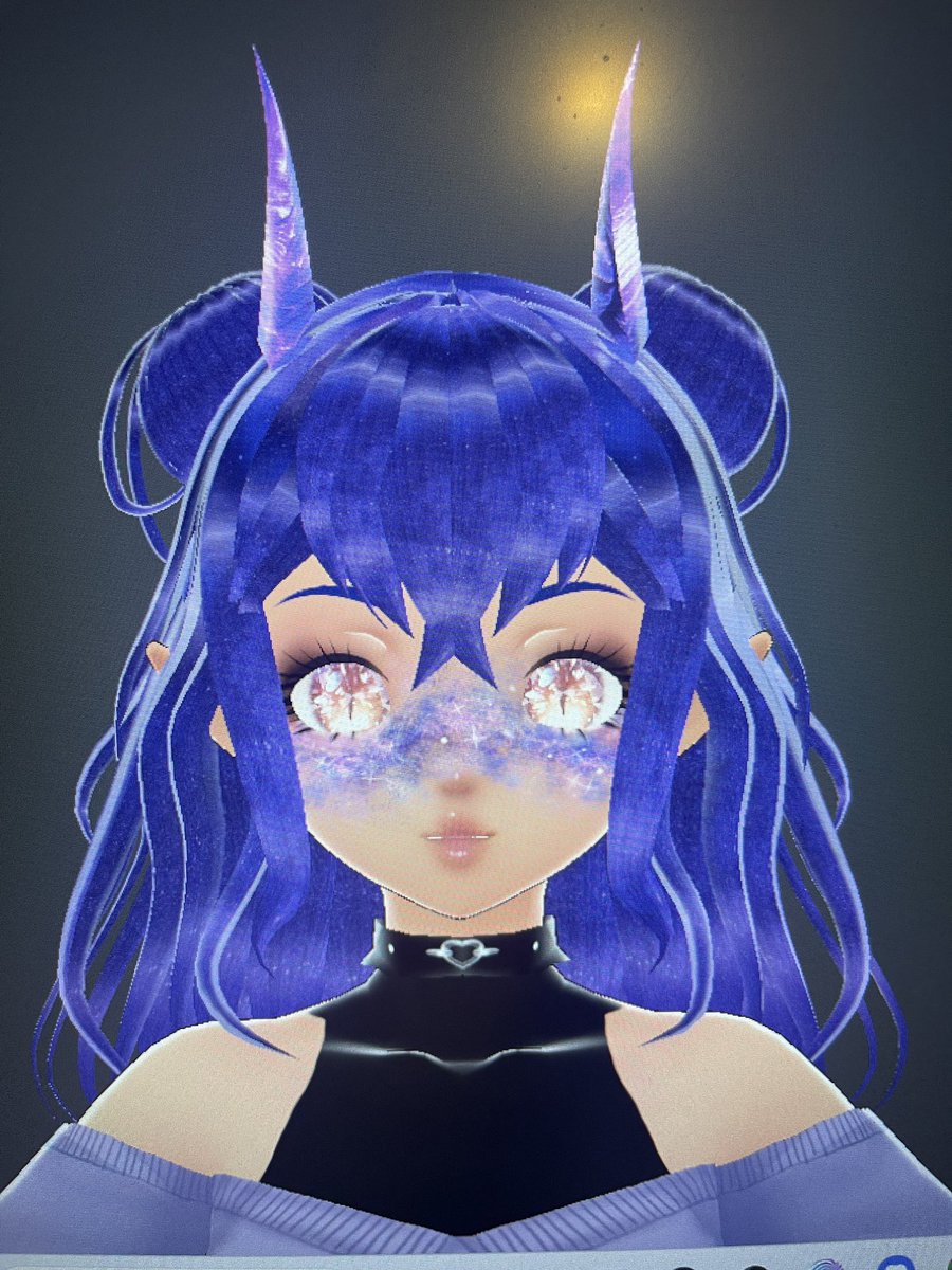MissGalaxyBun's tweet photo. Omg i’m so excited i finally got a good pair of dragon eyes and new hair so excited to do more changes in the future! 🥰🥰 

#Newhairwhodis #vtubermodel #vtuber #TwitchAffilate #streamergirl #twitchgang #USAVtuber #3DLive https://t.co/Iwohbn8OEC