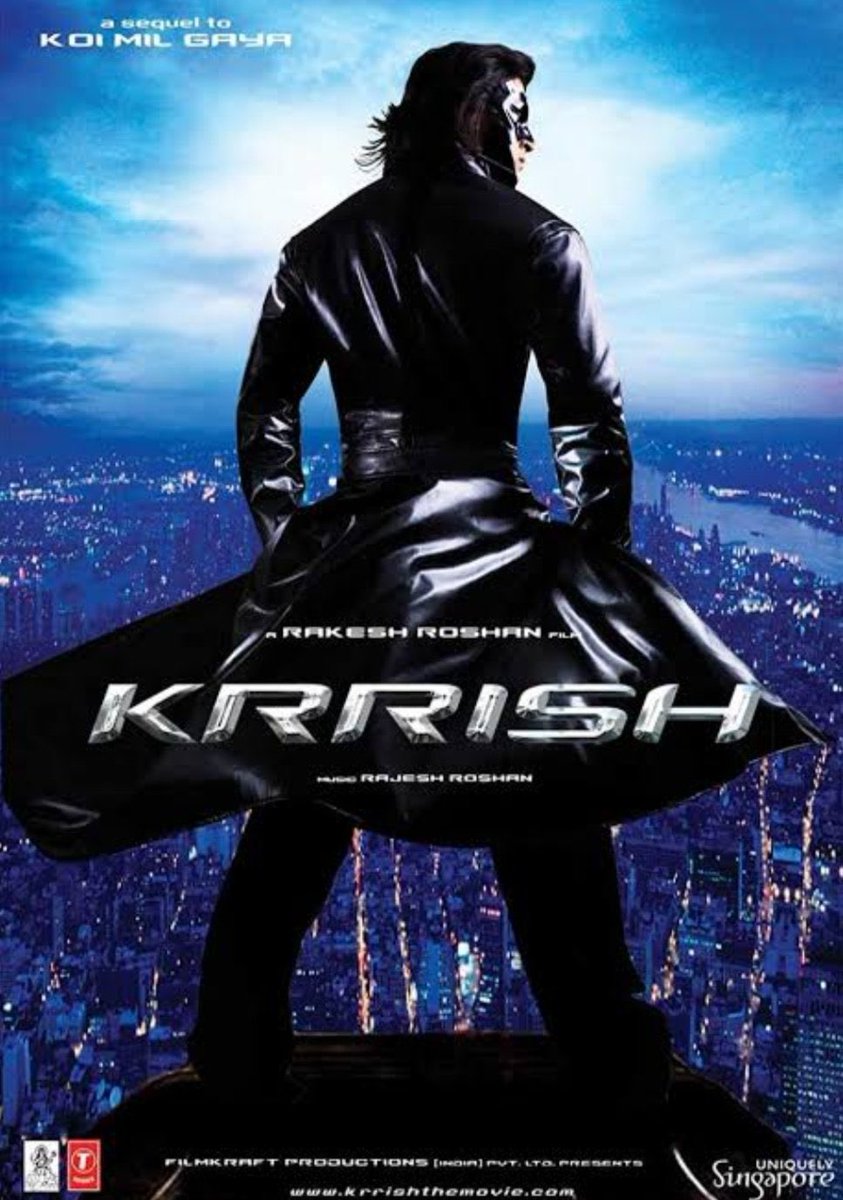 #17YearsOfKrrish 

@iHrithik @priyankachopra @FilmKRAFTfilms 

A Film by @RakeshRoshan_N #Krrish 

#HrithikRoshan #PriyankaChopra