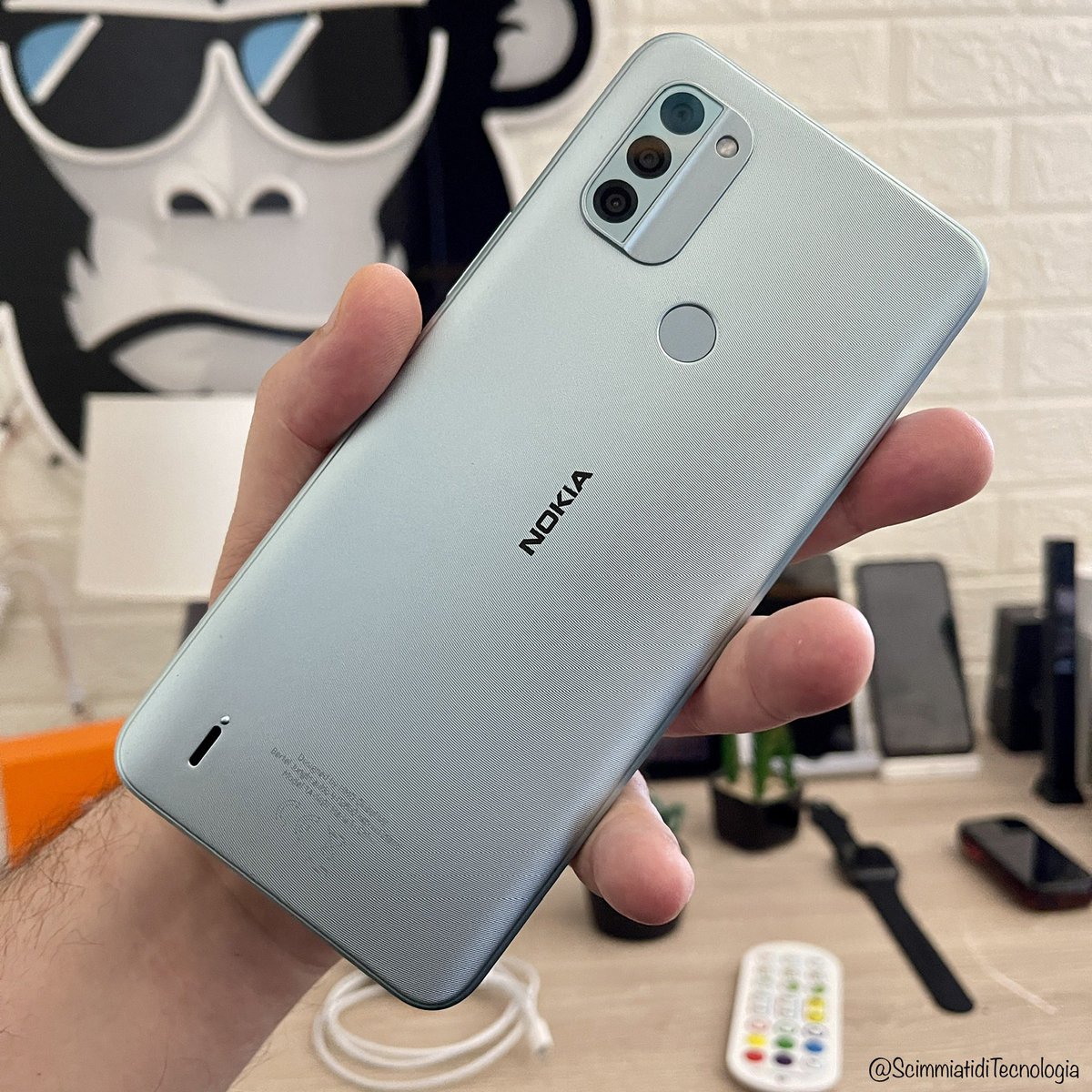 ScdTec's tweet photo. Bel Design semplice ma Elegante per Nokia C31📲🤙🏻 @nokia 🤝
•
https://t.co/0DjTWxlKtS
•
#nokia #nokiac31 #smartphone #androidone #android #unisoc #sostenibilità #tech #tecnology #youtubechannel #scimmiatiditecnologia #unboxing #techreview #review https://t.co/nJ4xkSbxnX