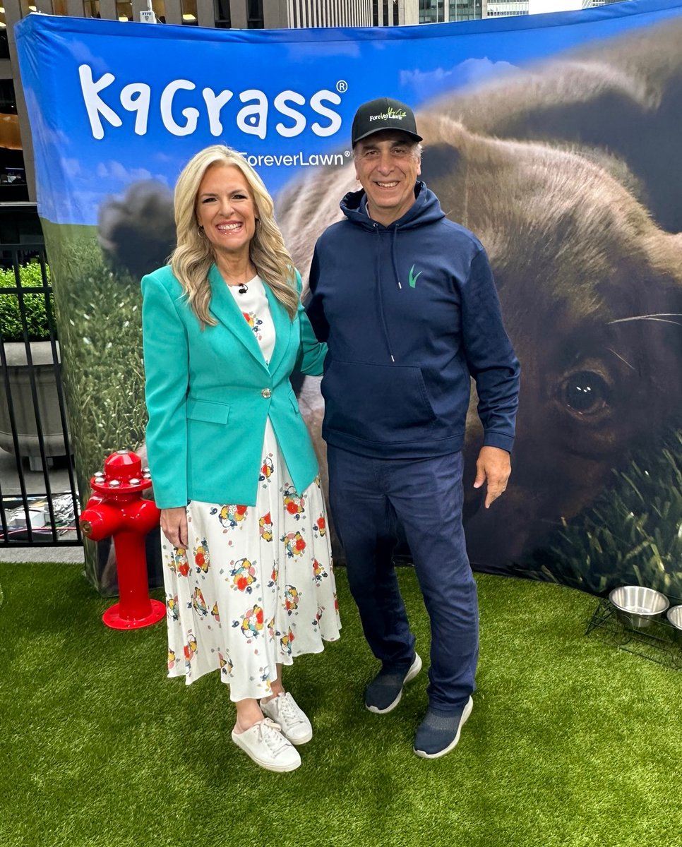 Guess who was just featured on @foxandfriends again?🙋 In case you missed it, our K9Grass line of products was once again highlighted on a Fox & Friends segment with @skipbedell. Check out foxnews.com/video/63298495… to learn more about our high-performance pet grass! 🐶