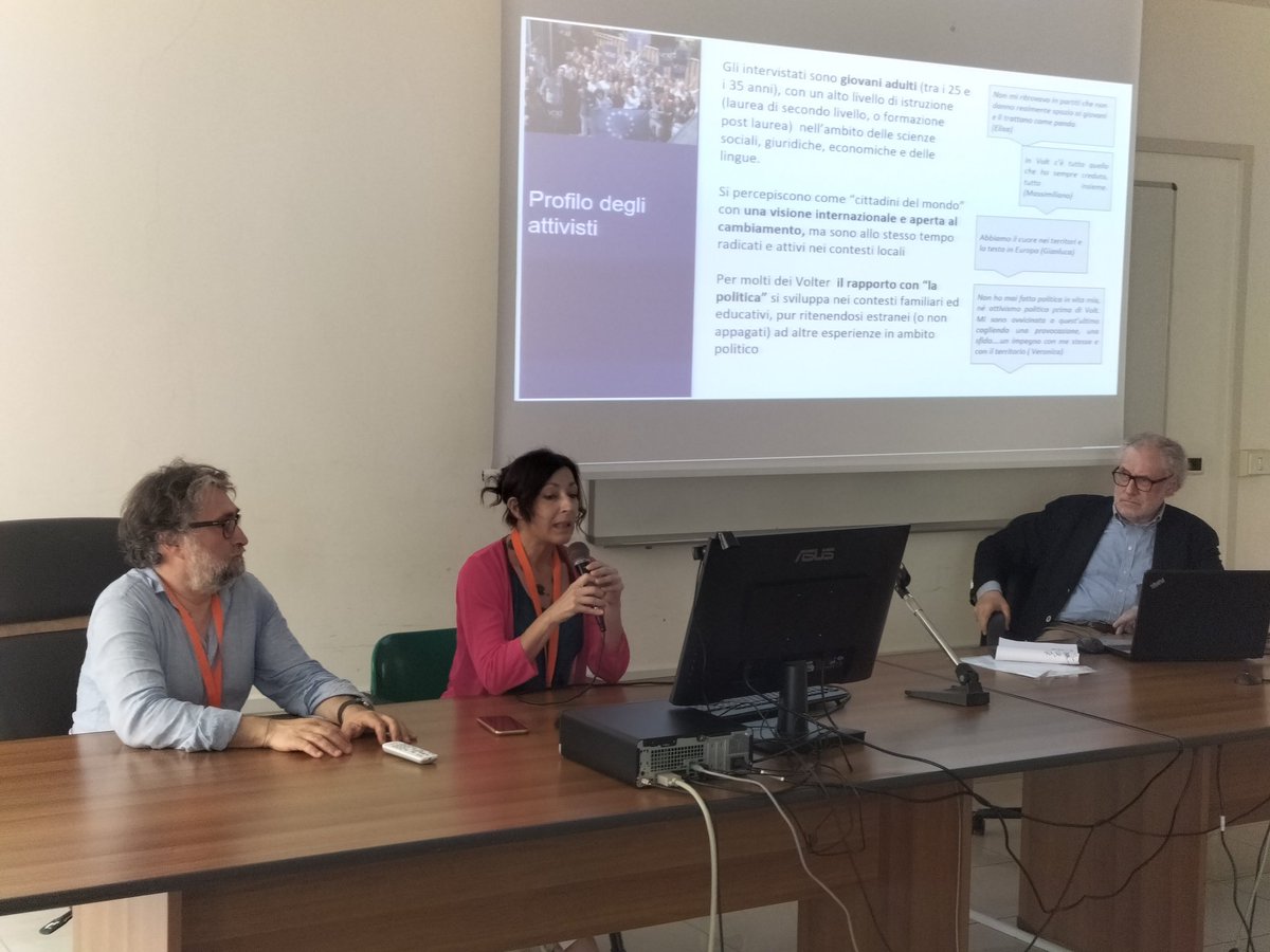 HansJoergTrenz's tweet photo. Important contribution at #SISCC @unibait by @meparito, @LuciaDambrosi and @LucaRaffini who do not give up on the idea of an @EU_PublicSphere https://t.co/6HjWpSjQB7