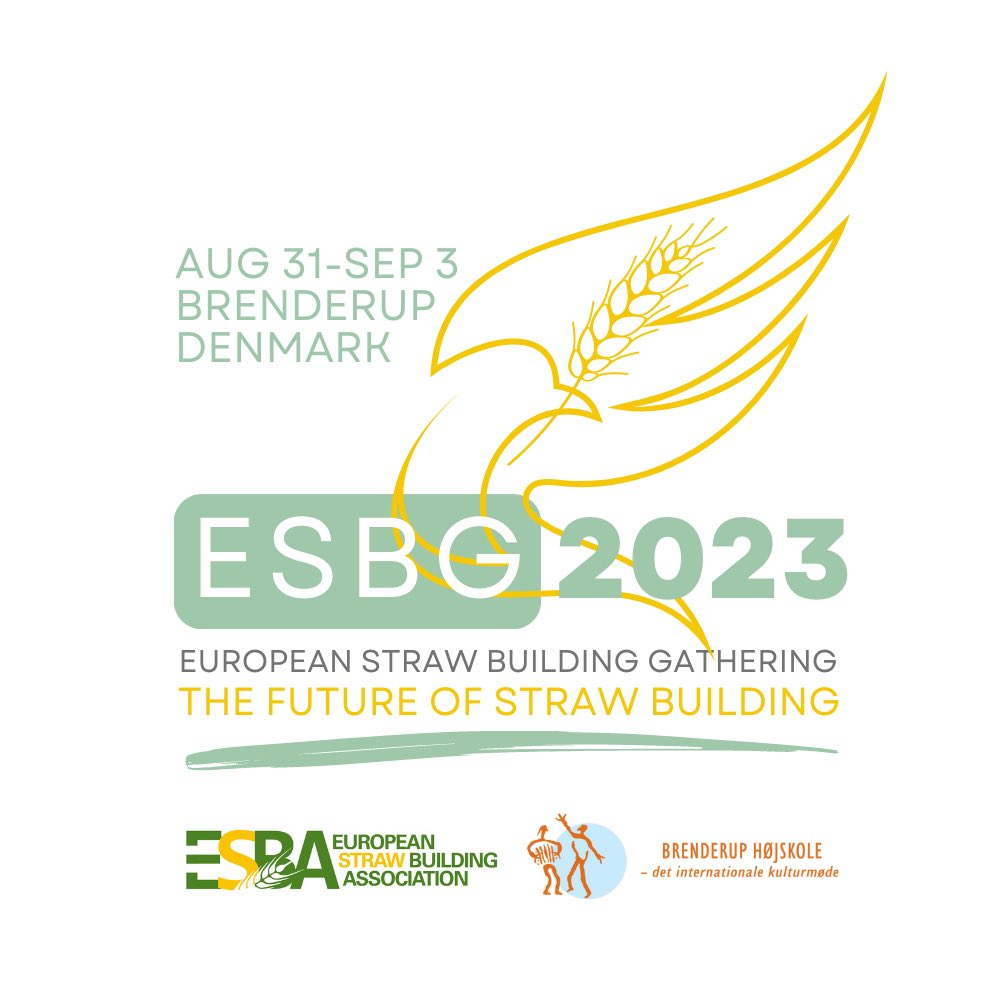 🏡 ESBG 2023 🌾

📅 Thurs 31st August - Sun 3rd September 2023

Discover the progress of strawbale construction from single family homes to affordable alternatives for various building types at THE strawbuilders' festival - #esbg2023 

🎟️: strawbuilding.eu/esbg/

#denmark 🌾