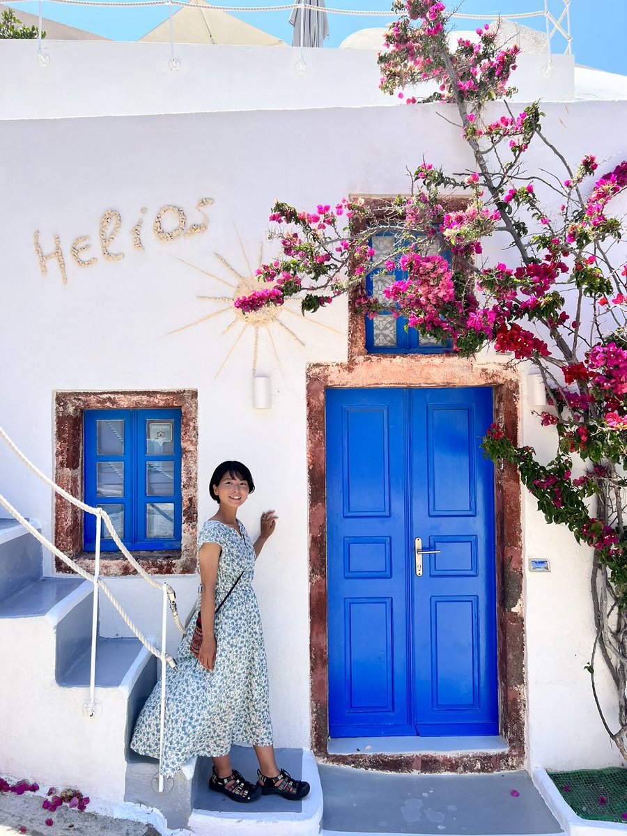 infinitytrip_yk's tweet photo. Oia Santorini🇬🇷

6月でも日中は日差しが強く暑いのでサングラス必須！！ https://t.co/4lGvPC1B4D