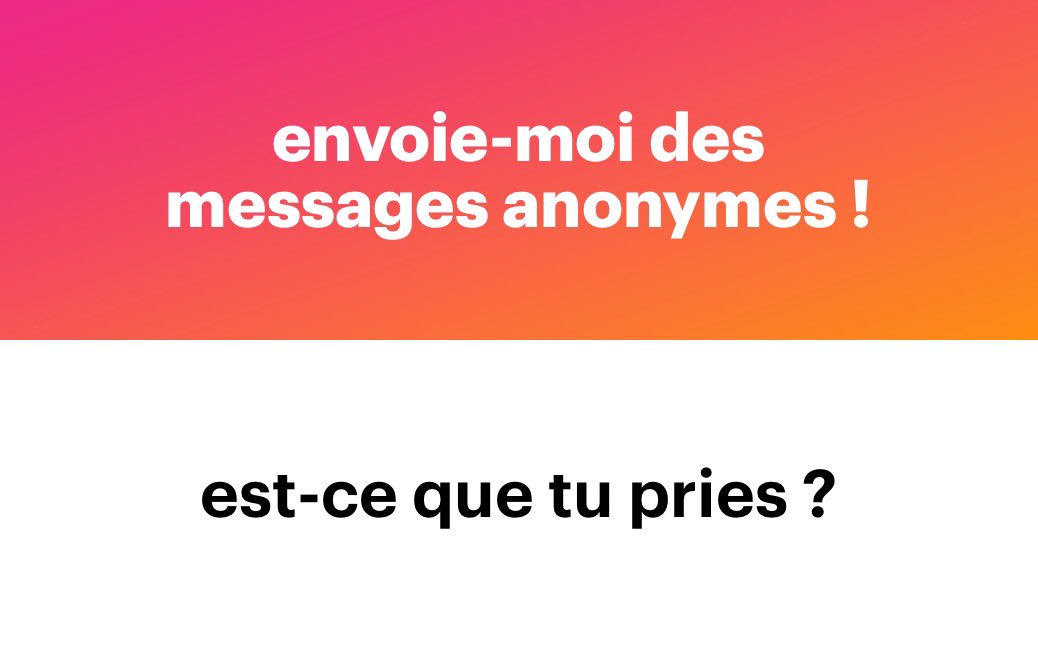 Je suis un Chrétien engagé