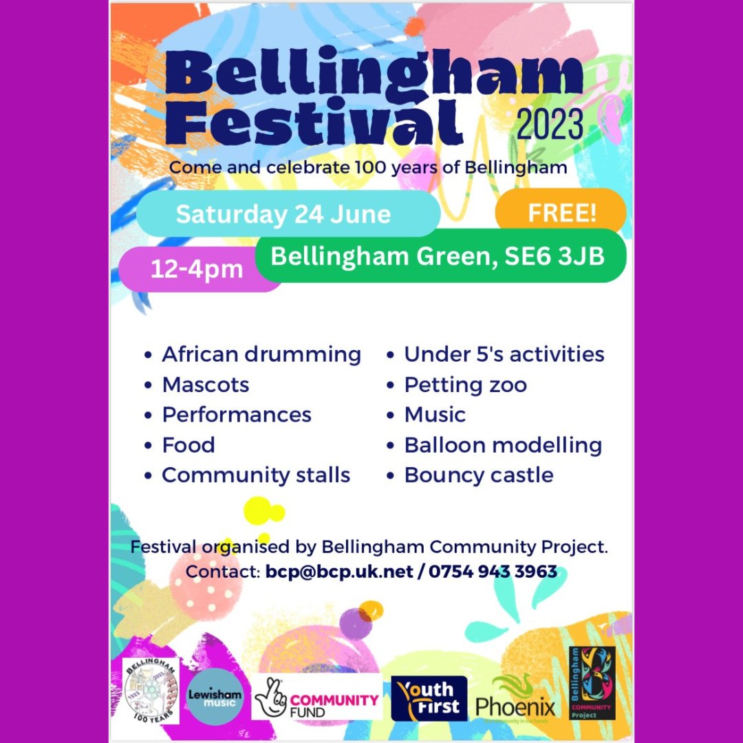 matforall's tweet photo. We’re back this weekend 🥳

After great workshops these past few weeks, our fabulous Lewisham Creative Chorus will be performing 2 songs from their #StoriesWeTellOurselves song cycle TOMORROW (Sat 24th) at #BellinghamFestival as part of the Bellingham Centenary Celebrations 🎉 https://t.co/DgOzNPwOPo