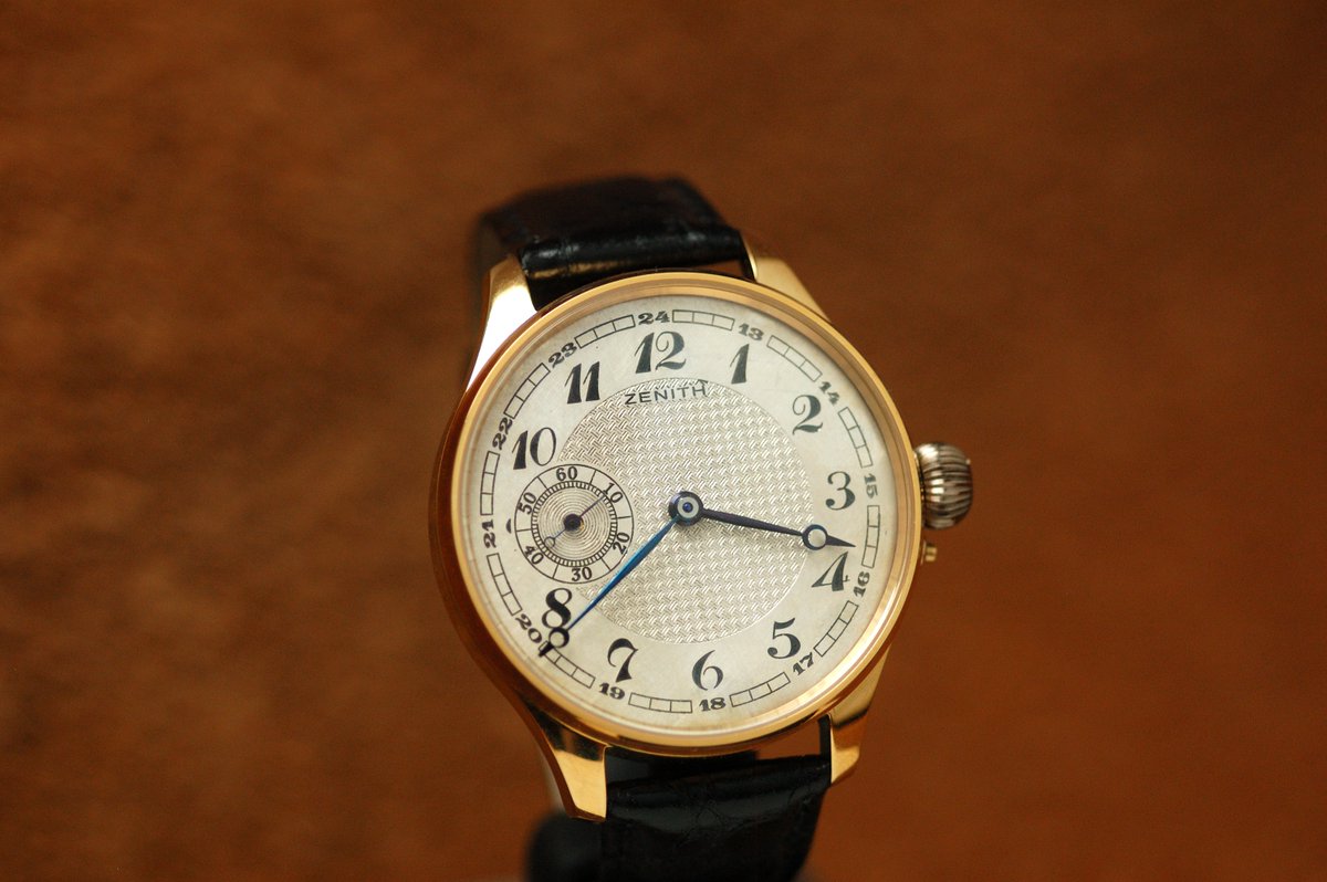 ATG Vintage Watches-Zenith Early 1918 Wrist Watch atgvintagewatches.com/zenith-early-1… #vintagzenith