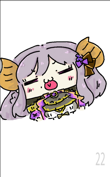 「描き描きしました('◇')ゞ  #メアリのお部屋」|furoguのイラスト