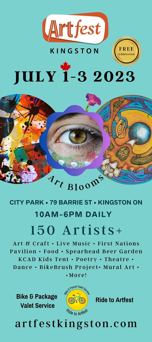 The Kingston Climate Hub will be participating at Artfest Kingston . This year we will be supporting sustainable mobility options such as cycling, walking and public transit. Local groups that promote sustainable transportation are welcome. Contact Steve at fractals@kingston.net