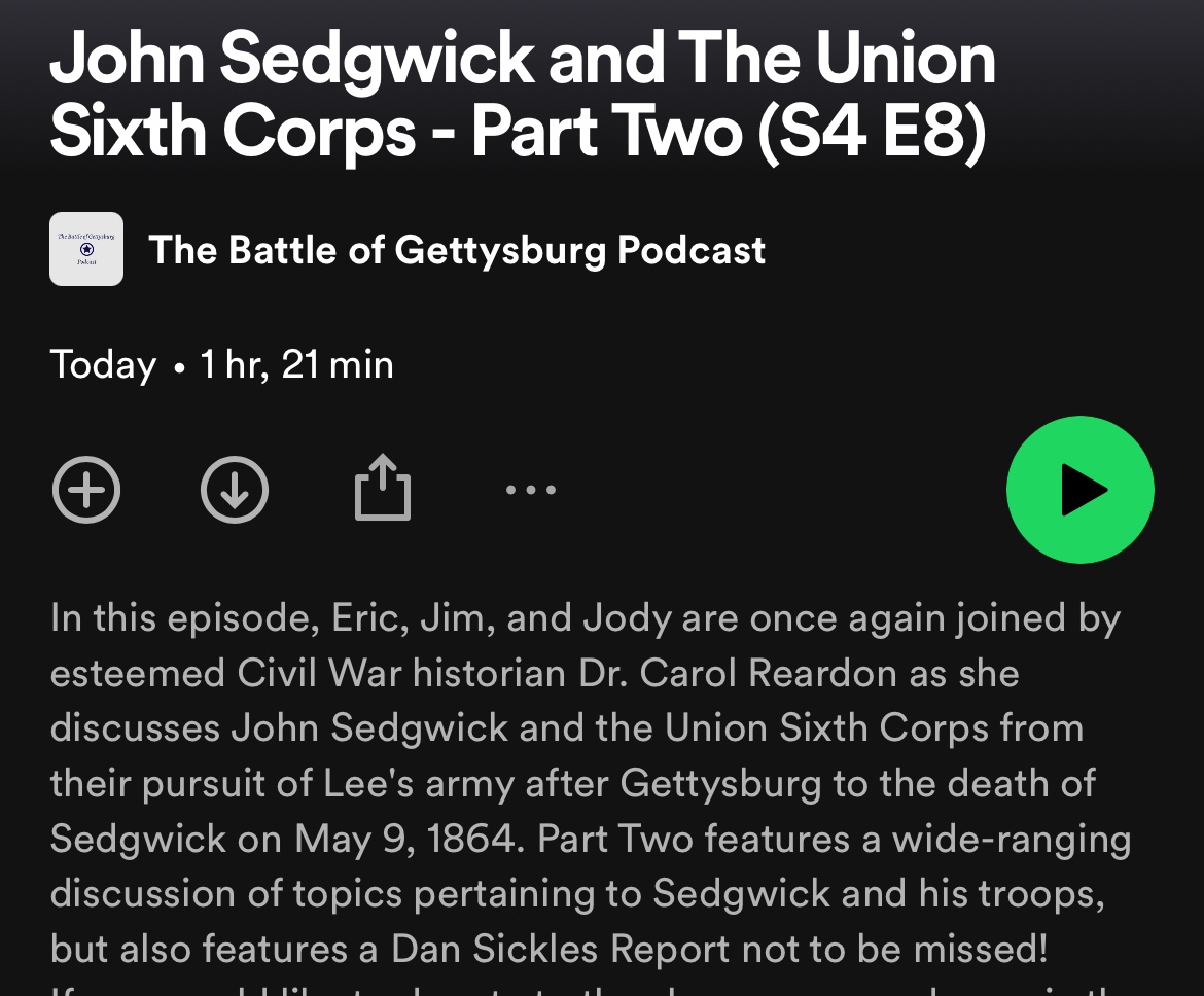 gettysburgpod's tweet photo. Two quick updates:
Our most recent episode has been released this morning and last call for tomorrow’s Third Winchester tour with Eric.
#thegettysburgpodcast
#stillpodcasting
#stillguiding https://t.co/6zTtvqHxvB