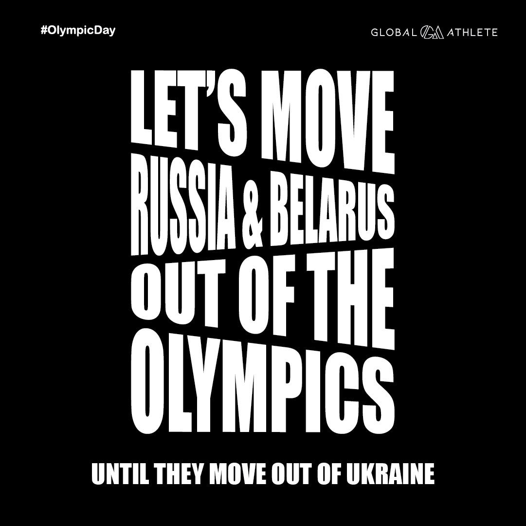DansTnFGraphs's tweet photo. Yes! Let's move #russia and #belarus out of the @Olympics!

#LetsMoveRussiaOut #OlympicDay  #LetsMove #Ukraine #StandWithUkraine #UkraineRussiaWar https://t.co/OJIcev285a