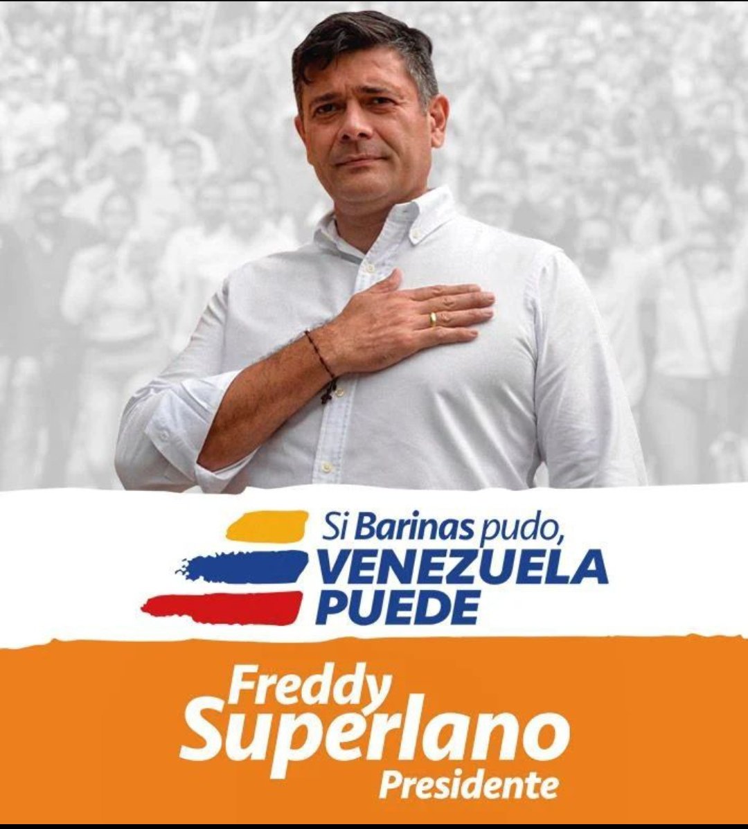 rafaelbottaro1's tweet photo. Hoy mi hermano @freddysuperlano inscribe su candidatura a las primarias del #22Oct. 
La unica candidatura que si sabe cómo ganarle a los rojos.. con organización, liderazgo, trabajo en equipo y sin egoísmos. 
Aquí el objetivo es uno solo: lograr la salida de Maduro. https://t.co/HpUhQ9Os1j