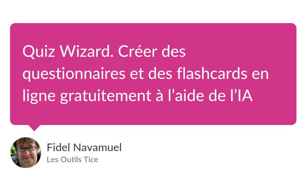 Un outil précieux qui permet de gagner du temps tout en offrant des contenus de qualité.

Read more 👉 lttr.ai/ADLpM

#ia #evaluations #Tice