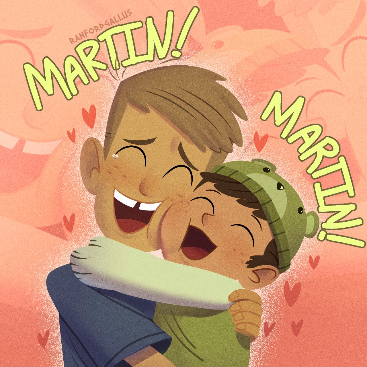 Richard!!! on X: Baby chris! And little martin!! If youre a long time  follower of mine youd prolly know this is a redraw of a drawing i made  back in 2022 lol 