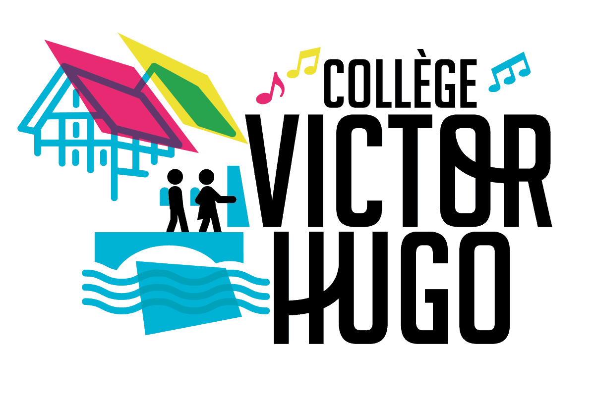 colVictorHugo's tweet photo. 🎨Conçu par les élèves et finalisé par un graphiste, le nouveau logo est arrivé ! 
Il représente le patrimoine architectural qui enveloppe l'établissement et qui contribue à un cadre de vie agréable. Bravo aux élèves pour leurs idées ! @acstrasbourg @villecolmar. https://t.co/IuiMlLOjzT