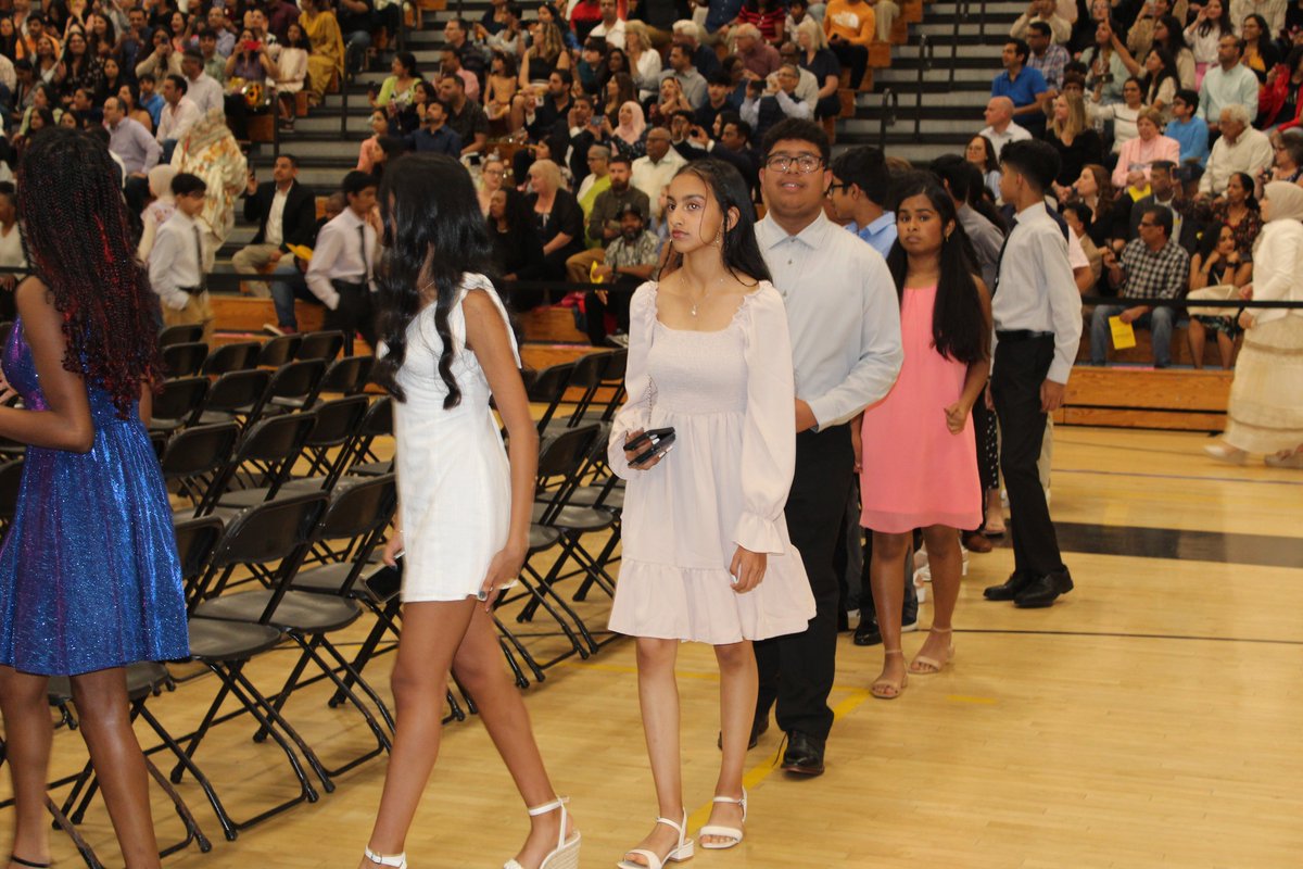 Congratulations to our 8th-graders, who will say goodbye to Crossroads today after being honored last night in their recognition ceremony. We wish you the best in high school and beyond. To our 6th and 7th-graders, have a relaxing and safe summer and we'll see you in September.
