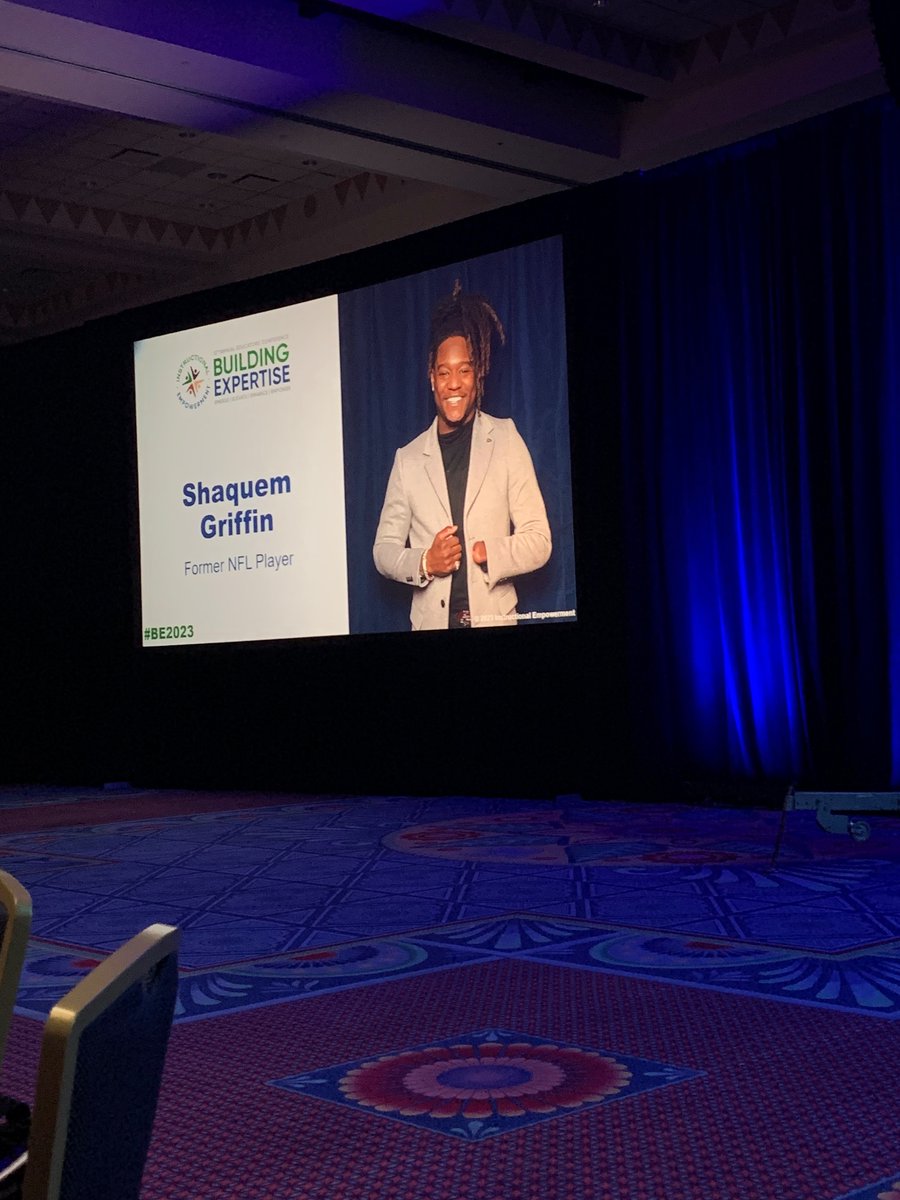 MrsSaid17's tweet image. As Shaquem Griffin said “ build from the mistakes…” very inspiring keynote today! #BE2023