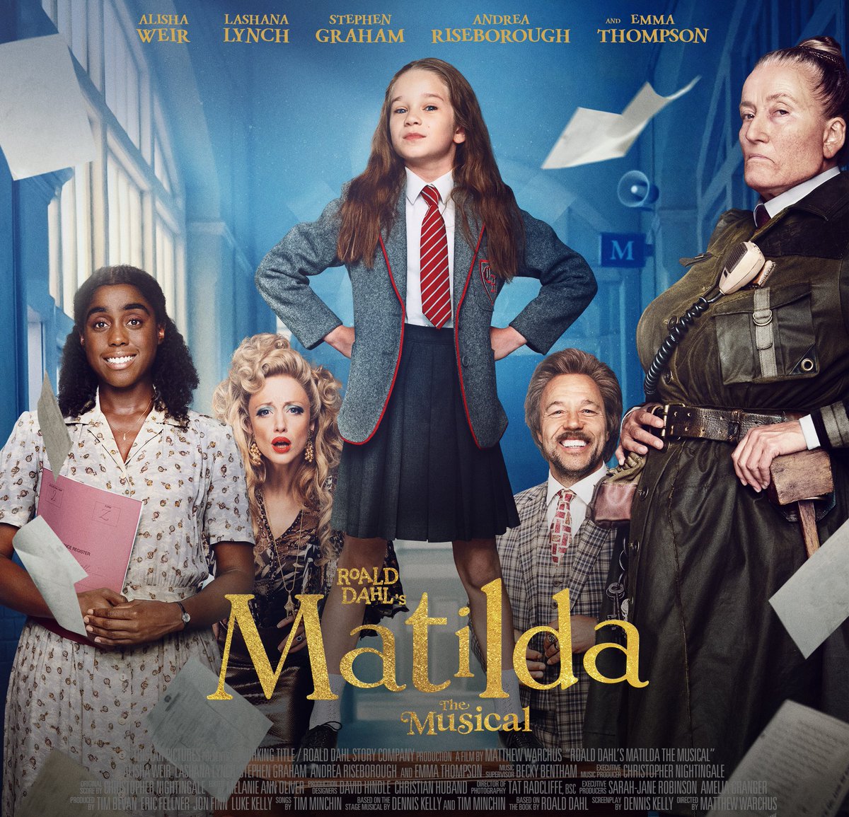 From this Sunday, you can watch this very excellent Matthew Warchus movie on Netflix UK/IE. #matildathemusicalmovie #MatildaMovie