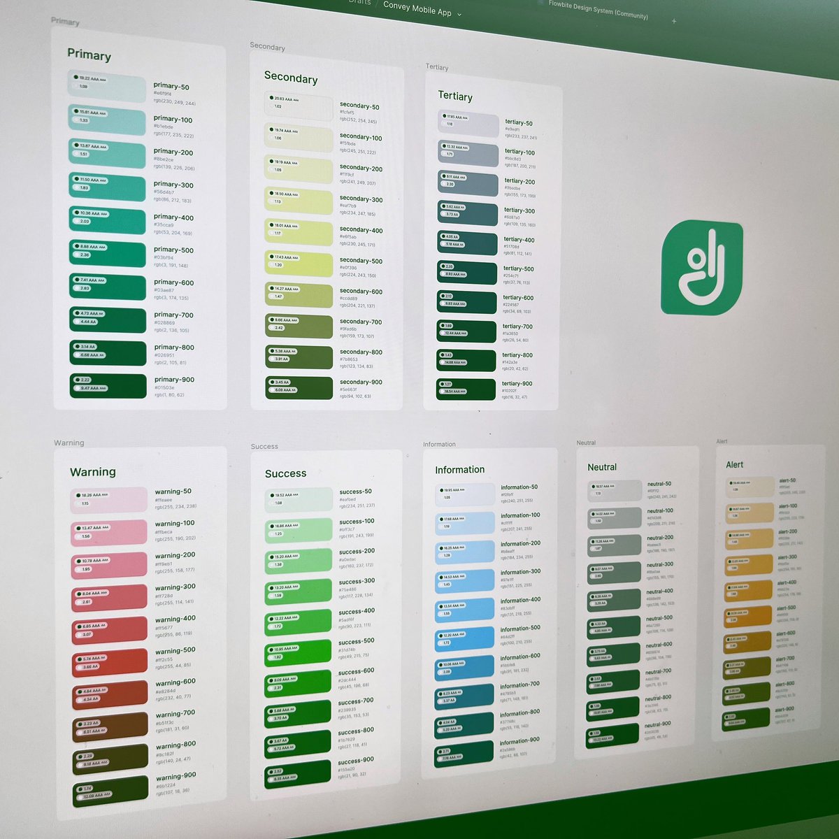 convey_toolkit's tweet photo. Dedicated time to design an accessible &amp; inclusive color swatch for Convey Toolkit's brand. Building a solution with an inclusive experience is crucial for us. Join us in empowering communication for all. 🤟🏾  #signlanguage #accessibility #inclusivity https://t.co/QXEBF5mXxf