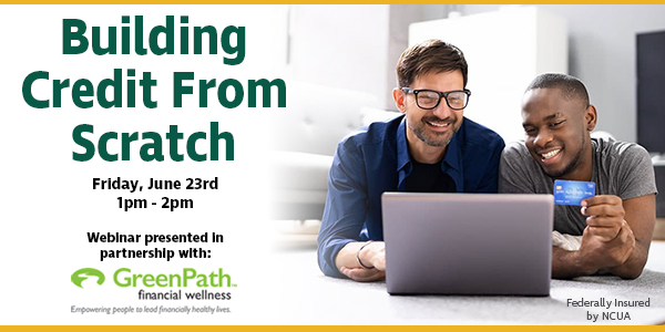 FirstFloridaCU's tweet photo. Join us today at 1 p.m. for a FREE Zoom webinar on how to build credit from scratch.
You'll learn:
โช๏ธ What credit is
โช๏ธ How to build or re-build credit
โช๏ธ Common credit myths
โช๏ธ Building healthy credit habits
Register here โก๏ธ https://t.co/Zfrw98Agzc
#Webinar #FirstFlorida https://t.co/K9pS8O4nGm