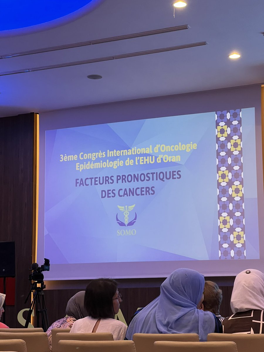 Le 3eme Congrès International d’Oncologie Épidémiologie is now 
#SOMO #Oran #Algerie