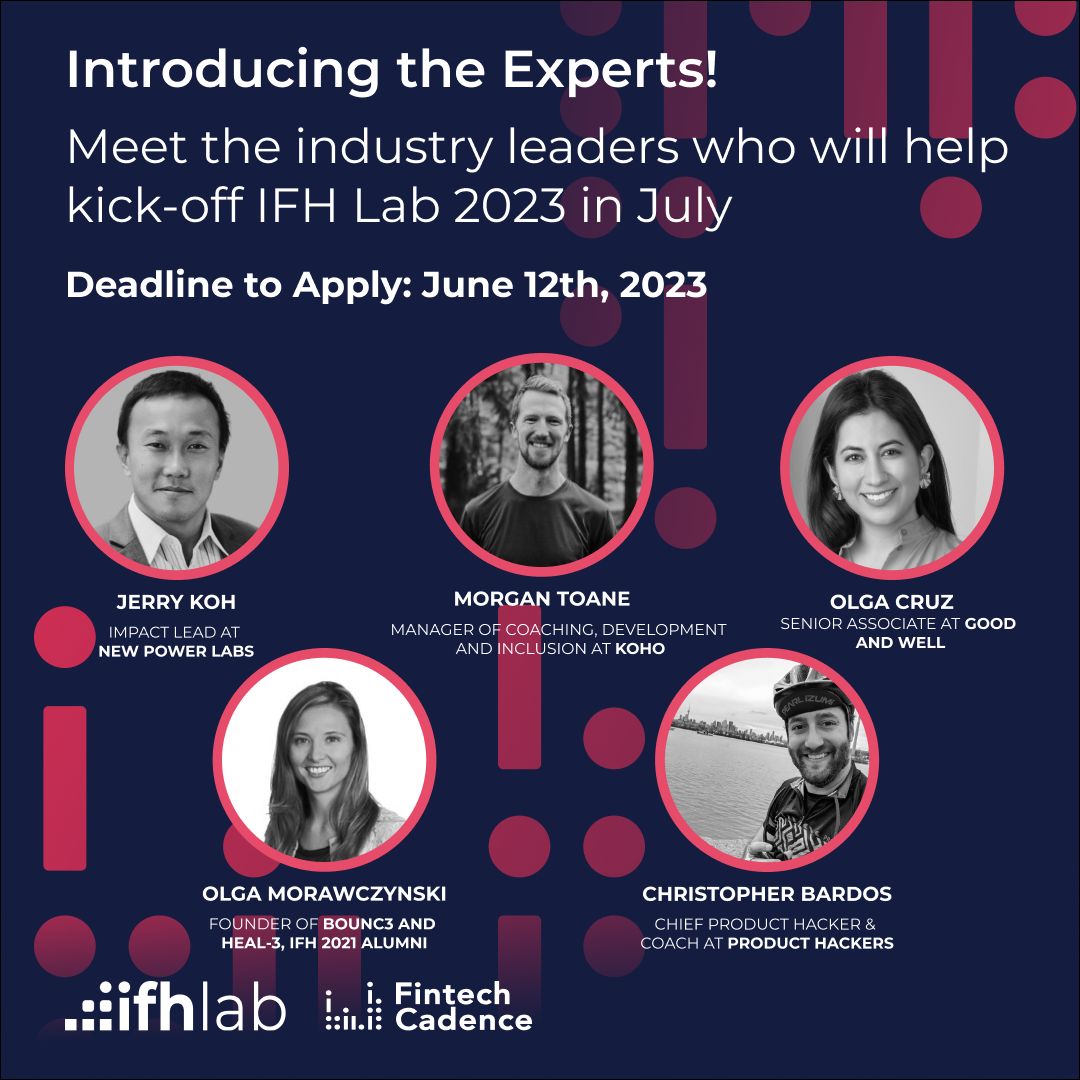 New Power Labs’ Impact Lead, Jerry Koh <a href="/nicefutures/">jerry koh / nicefutures</a>  will be instructing at <a href="/FintechCadence/">Fintech Cadence</a> #IFH Lab in July! A great program for startups focused on transforming the financial lives of Canadian consumers and SMBs.

Learn more here: lnkd.in/d3VuUbd