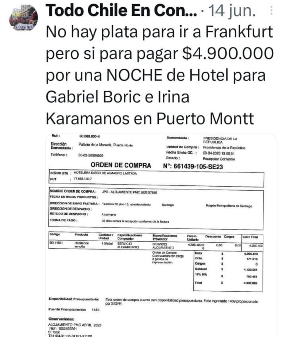 Asi malgastan nuestros impuestos #valdiviacl #puertomontt no será mucho ??