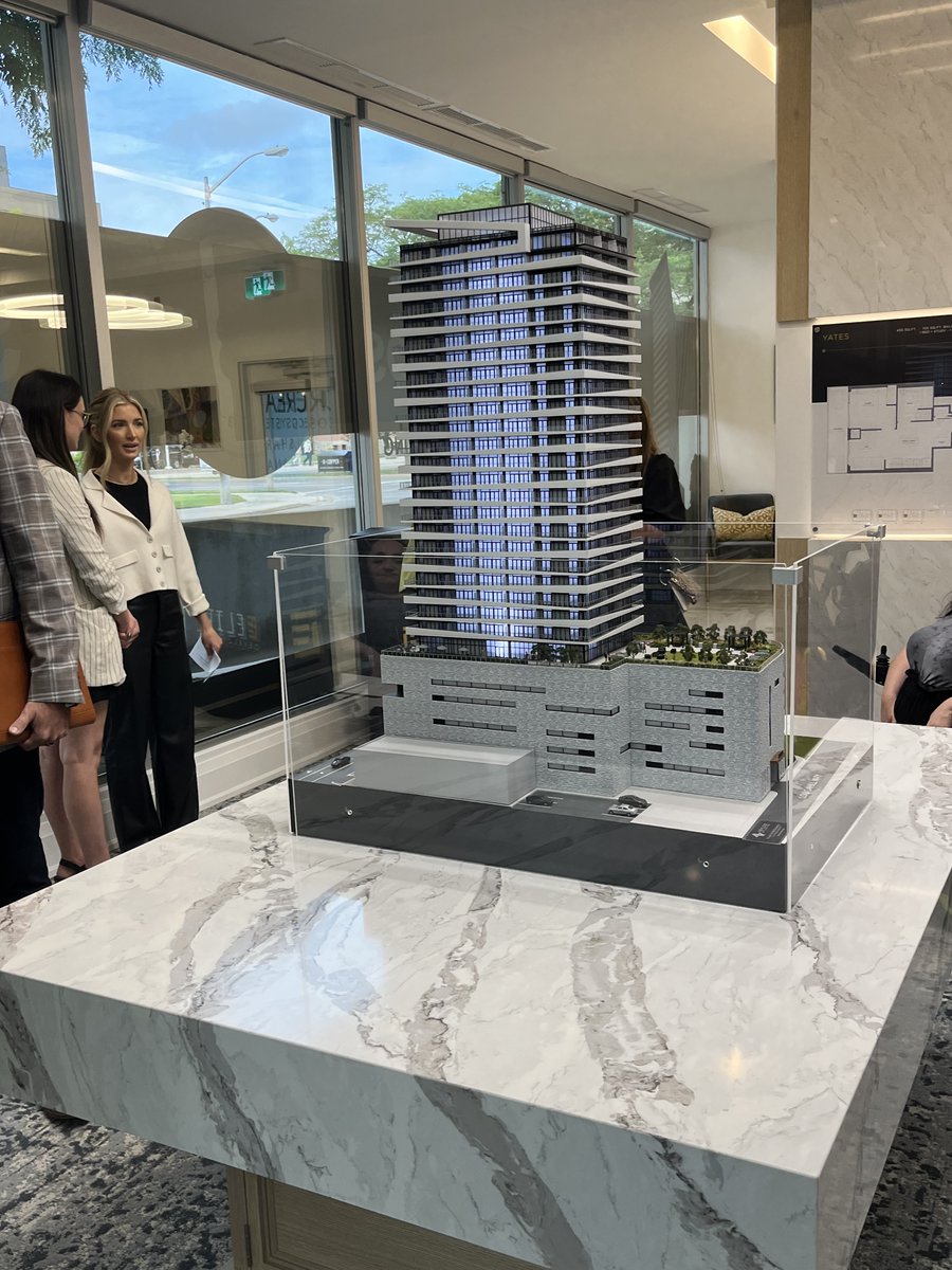 Today is the much-anticipated celebration of the launch of 88 James, a residential/commercial development that will hold the record for the tallest building in @St_Catharines. @elitemdgroup @InvestinSTC