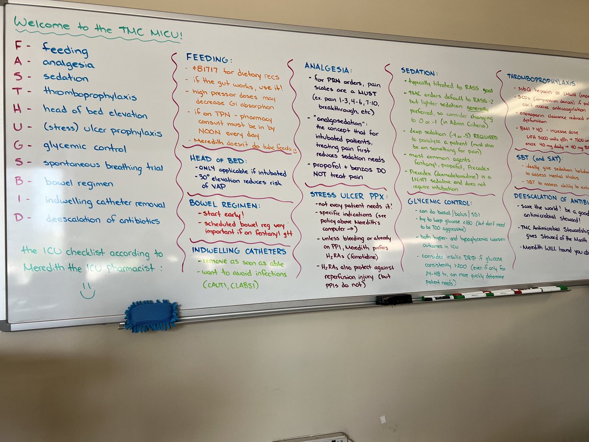 jdensonMD's tweet photo. Our amazing icu pharmacist teaching our new interns in the icu! ⁦@TulanePCCM⁩ https://t.co/RnaSsNmH08