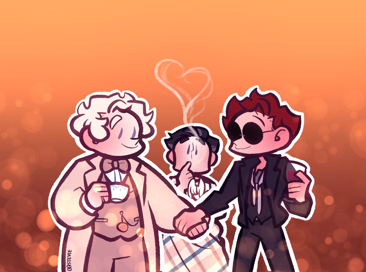 the new poster 💞
(and yes all my gabriels before I actually watch the S2 will be gabuwuriel)

#GoodOmensFanArt #GoodOmens2