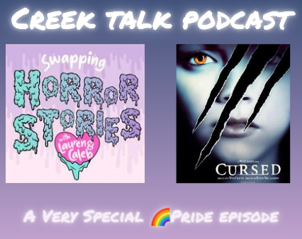 🚨 N E W  E P I S O D E 🚨

#TGIF Creek Talkers! 😎 

💥We have a Very Special 🌈Pride Episode this week recapping the 2005 #Werewolf film #CURSED w/ @SwappingStories 

💥Link in Bio!💥

#DawsonsCreek #Podcasters #Nostalgia #WesCraven #KevinWilliamson #Pride #CreekTalkPodcast