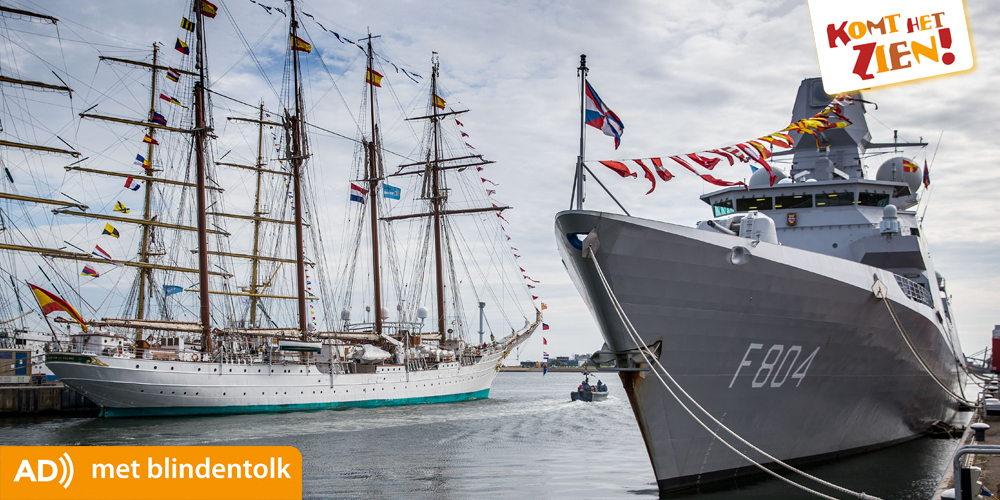 komthetzien's tweet image. Komt het Zien! is met 2 blindentolken bij de #Marinedagen en Sail in Den Helder.

Live #audiodescriptie bij spectaculaire demonstraties van de marine, de Tall Ships, het Varend Erfgoed, de Crew Parade en de Sail Out. Hoe gaaf is dat!

bit.ly/3NmL10P

@SailDenHelder23