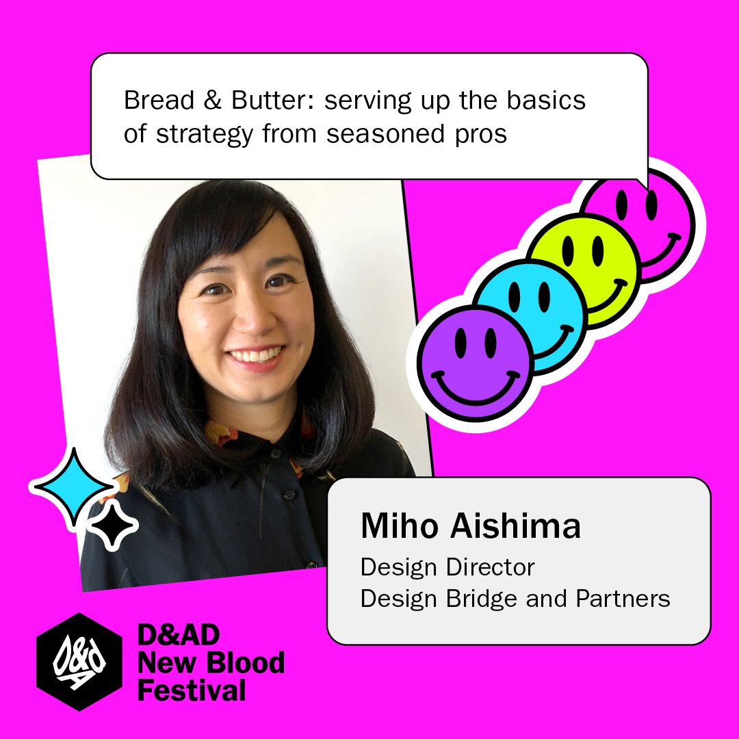 Come along to <a href="/Design_Bridge/">Design Bridge and Partners</a>’s #NewBloodFestival talk, ‘Bread &amp; Butter: serving up the basics of strategy from seasoned pros’ at 11am on 6 July at @ProteinStudios 👏 

Learn what strategy is, how it’ll be a part of any design role and more: bit.ly/3XmMWqG