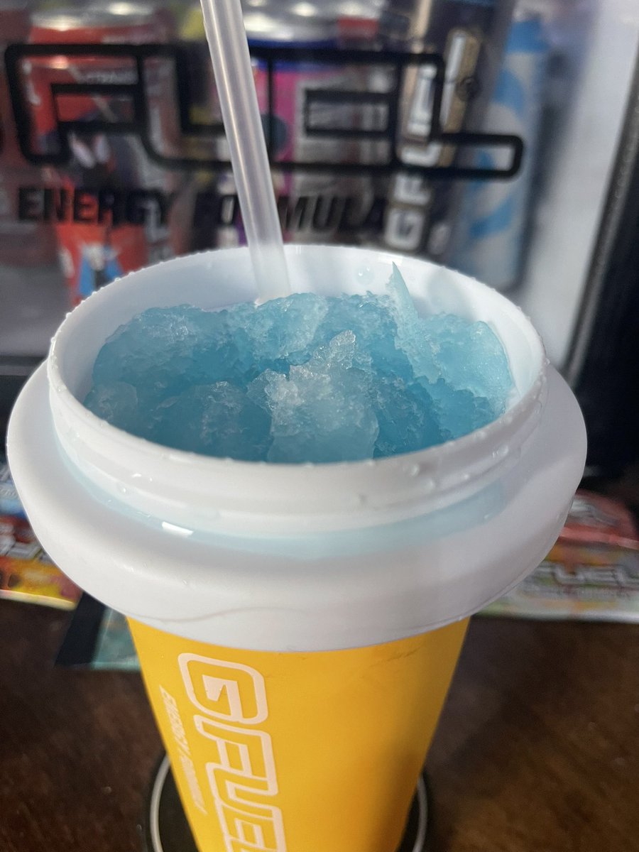 My #GFUELSLUSHIE of the day will be Nuka Cola!! #Gfuel