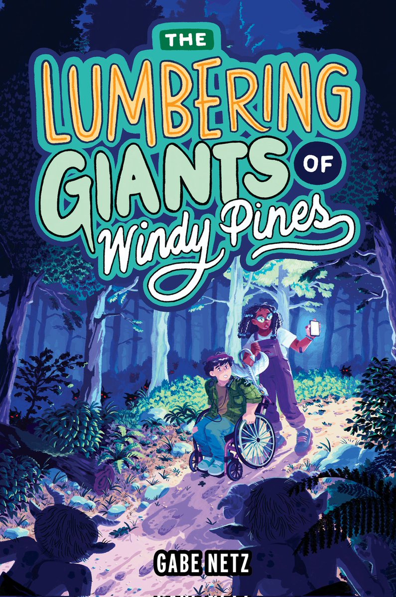 IT'S A KID. IN A WHEELCHAIR. ON THE COVER. OF A MONSTER STORY. 😭💕

Cover reveal for THE LUMBERING GIANTS OF WINDY PINES, out 3.12.24!

In this MG paranormal adventure, a young wheelchair user, her imaginary friend, and her ghost-obsessed neighbor fight demons to save her mom.
