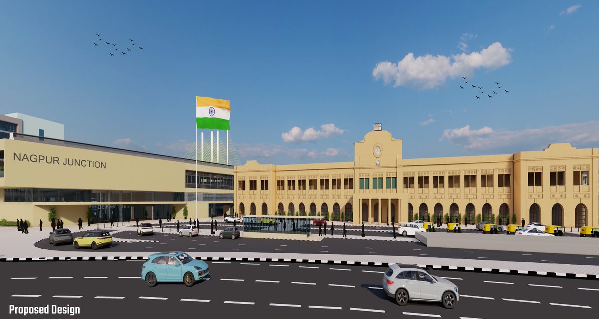 ECoR Railfans On Twitter RT RailMinIndia Nagpur Junction Station tumkur-chitradurga-davangere-new-railway-line-construction-live-update