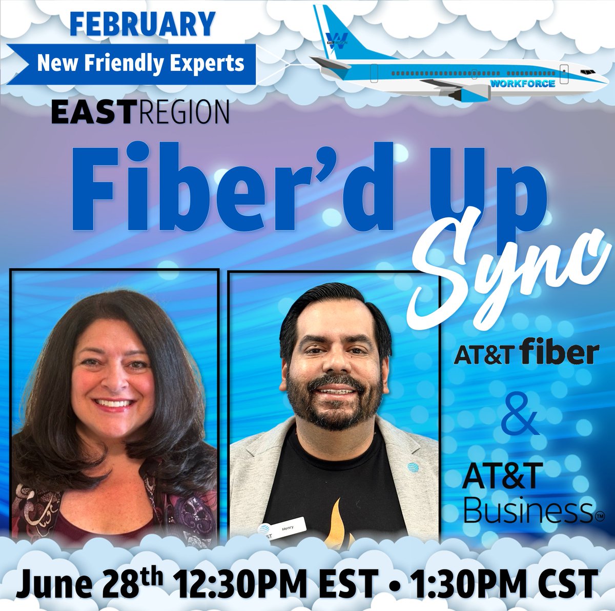 🥳Yes, you are reading that right! Our very first Fiber call is this Wednesday! Meet us there to discuss all things consumer and business fiber. This is one that you do not want to miss. Check your calendar for the invite!🤩✈️
