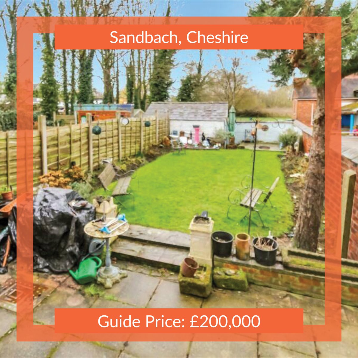 NEW LISTING in #Sandbach #Cheshire
Guide: £200,000
Auction: 04/08/23
Website: whoobid.co.uk/accueil/auctio…

#whoobid #propertyauction #houseauction #auction #property #buytolet #propertyinvestor #housingmarket #estateagent #quicksale #propertydeals #pricegrowth #mortgage #investment