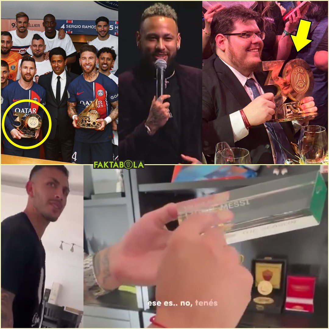 Saat berpisah dengan PSG, pihak PSG memberikan semacam plakat penghargaan kepada Lionel Messi. Messi memberikan benda tersebut kepada Neymar, dan hari ini Neymar melelang plakat tersebut, terjual sekitar Rp2,5 miliar. Pendapatan dari acara lelang barang-barang tersebut akan…