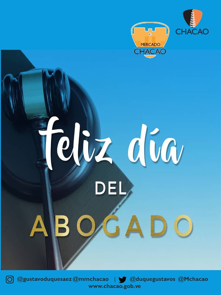 23Jun| #FelizDiaDelAbogado . Nuestras felicitaciones y agradecimiento a todos los Abogados por trabajar por la justicia y velar el cumplimiento de las leyes en nuestro Municipio.