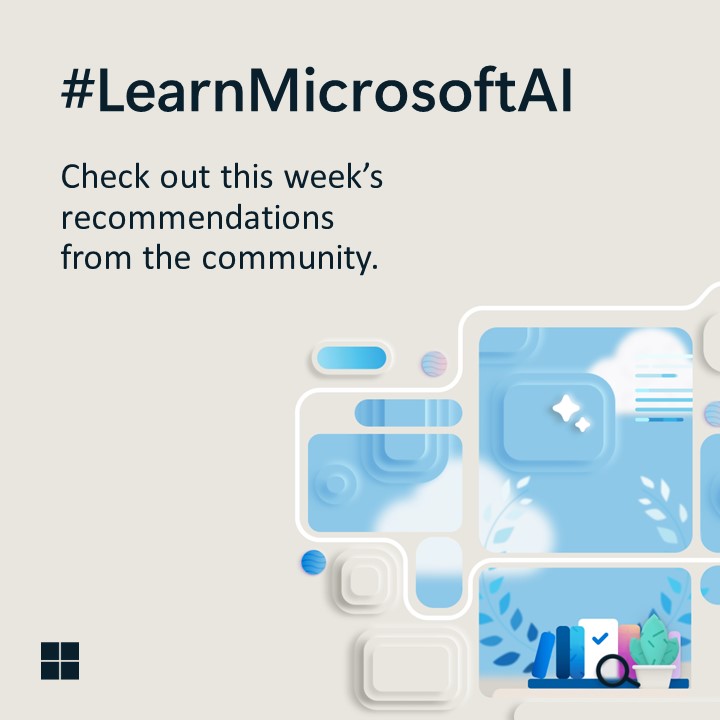 Microsoft Azure, AI, oh my! 🤩

Don't miss this week's tips on how you can #LearnMicrosoftAI: aka.ms/LearnMicrosoft…
