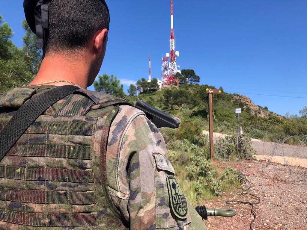 EMADmde's tweet image. Finaliza la activación #EagleEye23 en la que el Regimiento de Infantería 🇪🇸 #Barcelona63 ha realizado la proteccion de la fuerza  Unidad de Defensa Antiaérea #UDAA #Maestrazgo 
#MOA
@EjercitoTierra
#MOPS