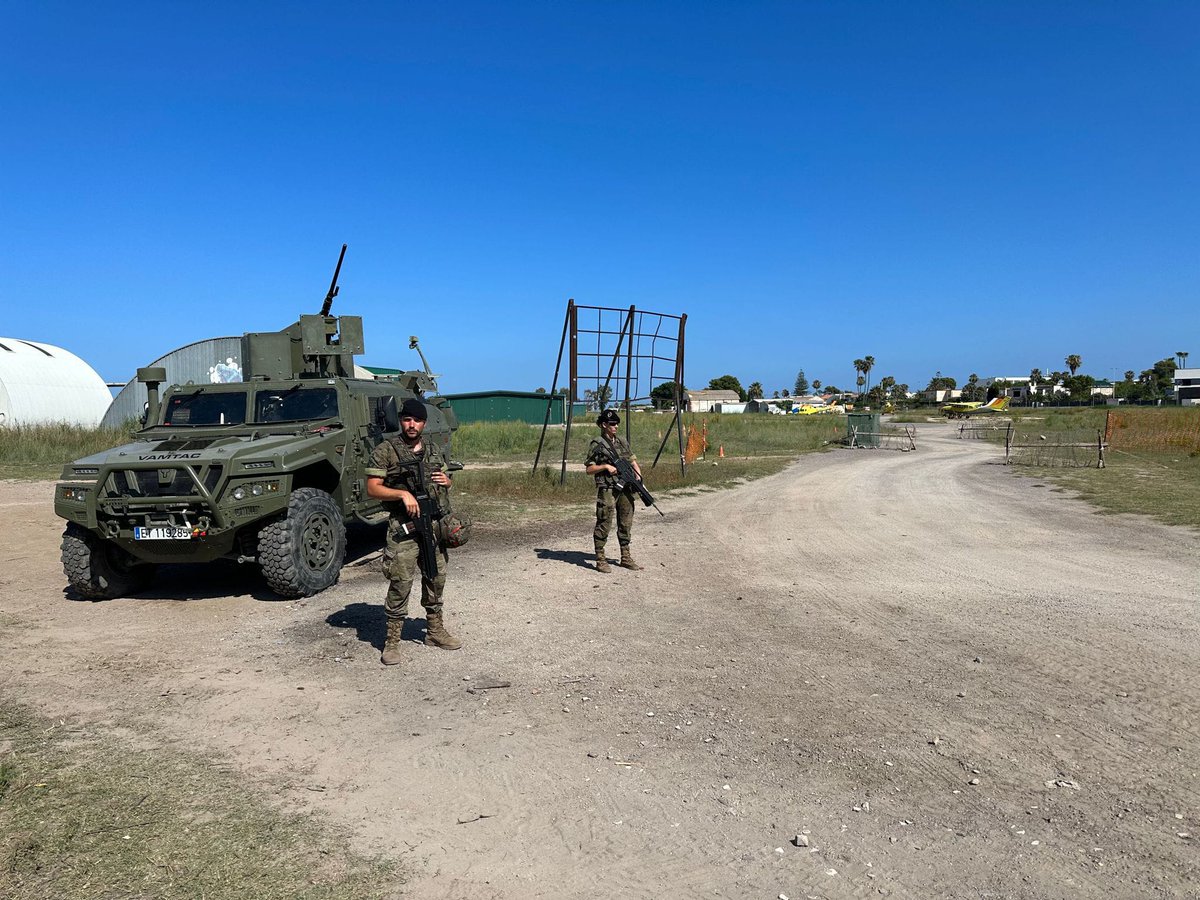 EMADmde's tweet image. Finaliza la activación #EagleEye23 en la que el Regimiento de Infantería 🇪🇸 #Barcelona63 ha realizado la proteccion de la fuerza  Unidad de Defensa Antiaérea #UDAA #Maestrazgo 
#MOA
@EjercitoTierra
#MOPS