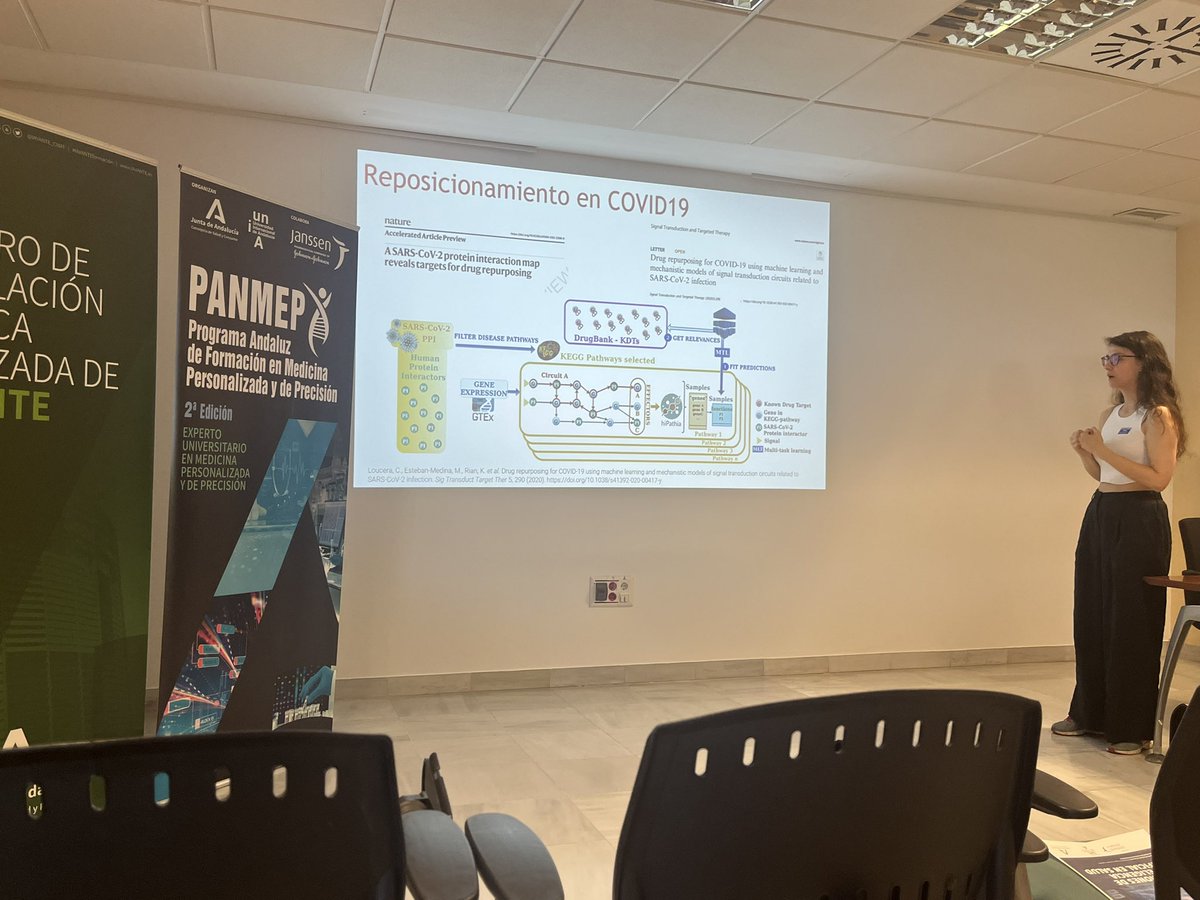 María Jesús pareja (@marajesspareja1) on Twitter photo Continuamos con María Peña <a href="/xdopazo/">Joaquin Dopazo</a> y la aplicación de herramientas de INTELIGENCIA ARTIFICIAL para REPOSICIONAMIENTO de FÁRMACOS en Enf. RARAS, COVID-19 y CÁNCER. Continuamos con María Peña <a href="/xdopazo/">Joaquin Dopazo</a> y la aplicación de herramientas de INTELIGENCIA ARTIFICIAL para REPOSICIONAMIENTO de FÁRMACOS en Enf. RARAS, COVID-19 y CÁNCER.