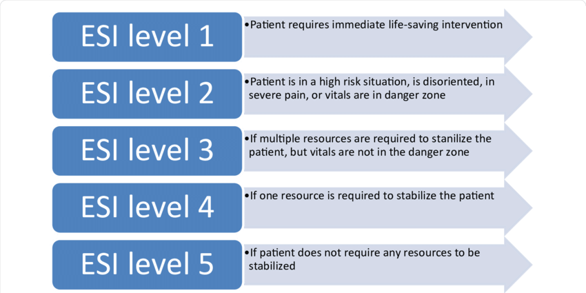 marcelcervenka's tweet photo. @JanVotik @DispecerZ Mají to trochu nešťastně napsané. Mysleli tím asi ESI: Emergency Severity Index https://t.co/zyFWWDrKGd