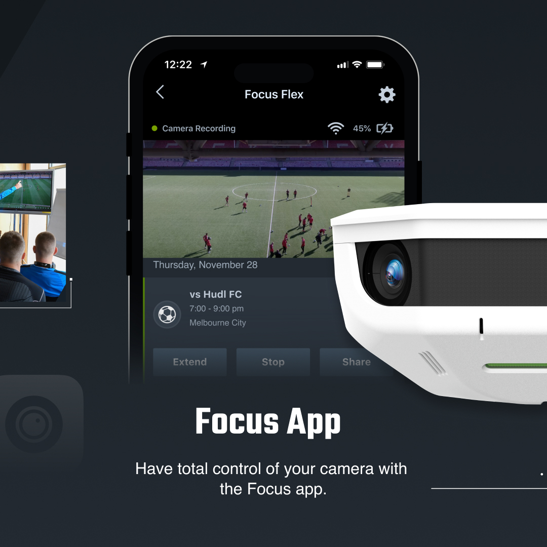 HudlAnalysis's tweet photo. The only camera that integrates with Hudl and Hudl Sportscode.

Focus Flex is available for purchase today.

🔗 https://t.co/17p15X6pmC

#FocusFlex #Capture