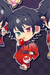 ichiro why are you holding it like that. your hands will get sticky